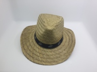 Chapeaux Panama en paille personnalisés pour l'été, pour hommes et femmes, à large bord, protection solaire UV avec logo personnalisé