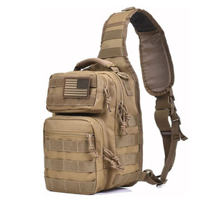 Tactical Sling <b>Backpack</b> <b>Waterproof</b> Multi Functional Small Tactical Bag Travel High Quality Hiking Camping Hunting Shoulder Pack - Product Image 1