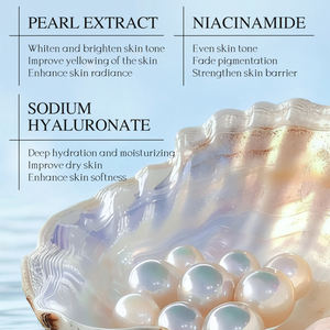 KORMESIC - Mascarilla Facial Blanqueadora e Hidratante de 25 ml, Mascarilla Facial Blanqueadora de Perlas, Antioxidante y Antienvejecimiento - Product Image 3