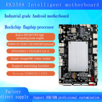 RK3588 Mother Board Intelligent AI Edge Gateway Computing, ARM Platform Broadcast Machine Motherboard Solution