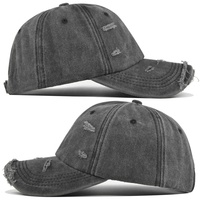 Gorra de Béisbol Desgastada con Lavado Vintage, Gorro Suave Sin Estructura, Gorra de Sol con Visera Curva para Parejas, Estilo Casual y para Exteriores