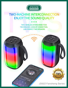 2024 Altavoz inalámbrico Booming Bass Loud Stereo LED Luz intermitente Altavoz BT para exteriores - Product Image 3