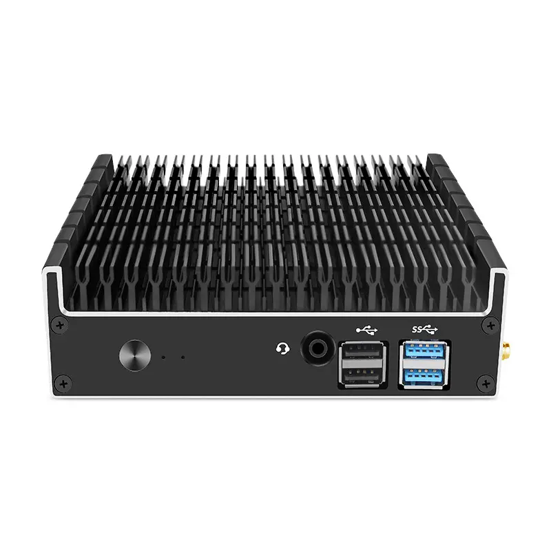 4205U 1.80GHz dual-core soutien AES-NI 1 * RJ45 LAN Linux Ordinateur Industriel mini pc sans ventilateur d'ordinateur de jeu