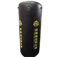 KINGGY Toile en cuir robuste personnalisable pour sacs de frappe – Taille géante, poids personnalisable pour la boxe professionnelle et le MMA