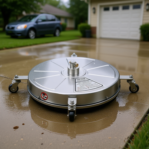 Nettoyeur de surface en acier inoxydable Vevor 18 pouces, 4000 PSI max, raccord rapide, accessoire pour nettoyeur haute pression - Product Image 2