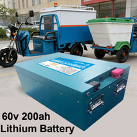 Venta de Fábrica: Batería de Litio Semisólida Haichi LiFePO4 64V200AH, 1500 Ciclos, BMS Integrado para Triciclo, Carro de Golf y Bicitaxi