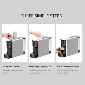Nouveauté <span class=keywords><strong>2023</strong></span> - Machine à café à capsules <span class=keywords><strong>Nespresso</strong></span> mini 19 bars avec réservoir d'eau amovible - Product Image 6