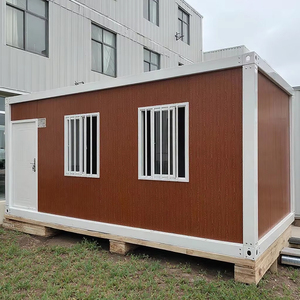 Casas pequeñas para vivir Contenedor modular portátil Casa prefabricada Paquete plano Stock listo - Product Image 1