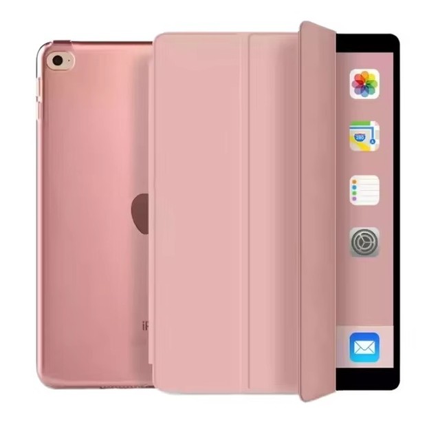 Trifold Slim Fashionable Flip Leather Stand Tablet Case with Customizable Logo for iPad 7/8/9 Gen 2019/2020/2021 10.2 Inch