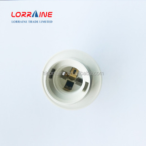 Kit de luz led E27, soporte de bombilla, enchufe de plástico blanco y negro, E14 - Product Image 3