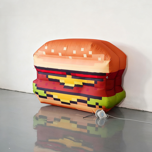 Arco Gonfiabile a Forma di Hamburger per Eventi di Apertura, Personalizzabile per Fast Food e Negozi di <span class=keywords><strong>Bubble</strong></span> Tea - Product Image 3