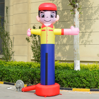 Mascotte gonflable personnalisable en tissu Oxford, résistante à l'eau et durable, pour événements, fêtes et publicité