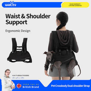 米国製C284ペット用タクティカルハーネス、屋外用耐久性のある犬用リフトキャリアハーネス（中型犬/大型犬用） - Product Image 4