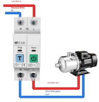Disjoncteur intelligent WiFi Tuya avec télécommande, mesure de consommation, 230V, matériau PA66, capacité de coupure 6kA, montage sur rail