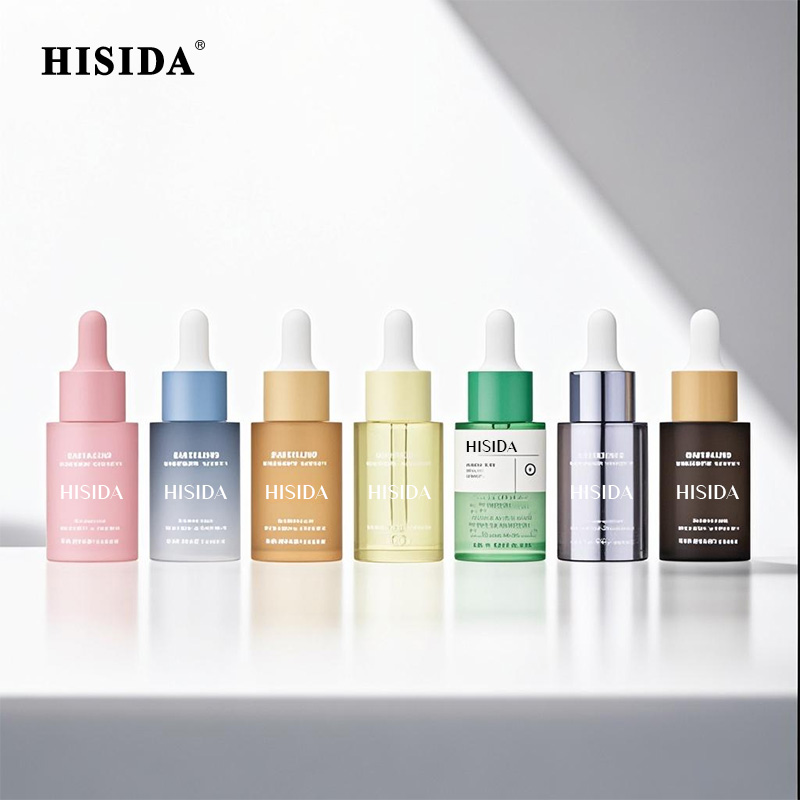 Bouteille d'huile essentielle claire