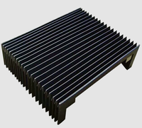 Cubierta Protectora Flexible Telescópica CNC Tipo Acordeón, Cubierta Protectora Rectangular Tipo Acordeón