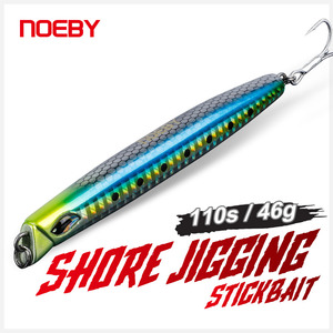 Leurre de pêche NOEBY Shore Jigging 110mm/43g Stickbait coulant Leurre dur Isca De Peixe pour lancer long - Product Image 1