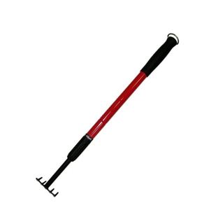 Outils de cultivateur de jardin en acier au carbone à manche télescopique avec revêtement en poudre noire, longueur réglable de 77 à 110 cm, conception pratique - Product Image 6