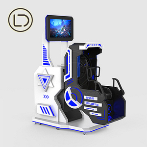 LeaderDream último asiento único 9D deporte interior adultos niños juego <span class=keywords><strong>de</strong></span> disparos realidad Virtual VR 360 silla <span class=keywords><strong>simulador</strong></span> <span class=keywords><strong>de</strong></span> <span class=keywords><strong>vuelo</strong></span> - Product Image 4