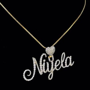 Collier pendentif alphabet magnifique pour femmes, bijoux fins, collection mode, disponible au prix de gros, fournisseur indien. - Product Image 3