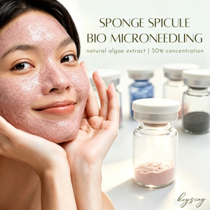 Kit de Microneedling Bio con Espículas de Esponja al 50% OEM, Niacinamida, Espículas de Spongilla, Polvo Exfoliante de Algas Rojas y Azules, Ampolla Exfoliante de Algas - Product Image 1