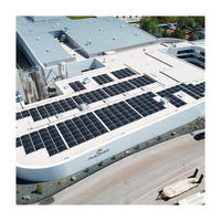 Structure triangulaire fixe intégrée, module PV grand format compatible avec le système de montage de panneaux solaires en plein champ