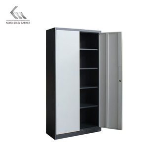 سعر الجملة المعادن خزائن الملفات مكتب 2 باب كبائن تخزين معدنية مع 3 رف المحمول الايداع Kabinet lemari بيسي archivad - Product Image 2