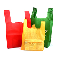 Sacs fourre-tout personnalisés en polypropylène non tissé, écologiques, recyclables, réutilisables et pliables pour supermarchés, expositions et promotions