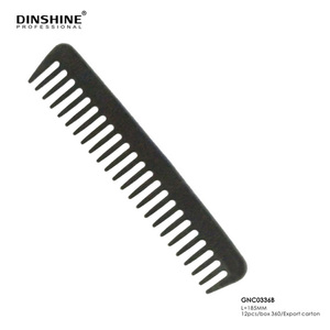 Französische Haar kämme Breite Kamm zähne Entwirren Sie die Haar bürste mit dem Logo Leopard Pocket Comb ohne Griff - Product Image 6
