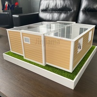Nuevo Diseño de Casa Contenedor Expandible Moderna para Uso como Apartamento con Diseño Plegable de Panel Sándwich