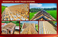 Revêtement de maison résidentielle vietnamienne Type léger G550 Grade JIS Standard Système agricole Duracoat léger en treillis de toit en acier