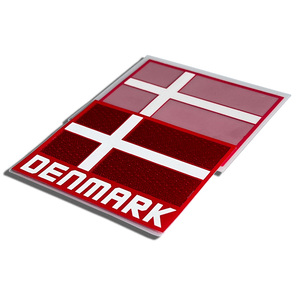 Insignia de fútbol Transferencia de calor Parche Flock Club de fútbol Jersey 3D Campeones populares de flocado Parche personalizado - Product Image 5