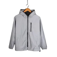 Meilleures ventes OEM, veste de course unisexe, imperméable, respirante, à capuche, coupe-vent pour snowboard, support pour sports d'extérieur, impression fine et longue