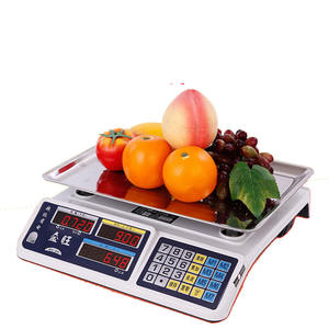Herstellergroßhandel ACS-30 Elektronische Obst-Preiswaage Kleine 30kg Supermarkt-Tischwaage mit Zählfunktion - Product Image 1