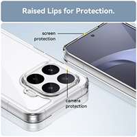 Nouvelle coque transparente pour Xiaomi 17T Pro, coque de téléphone portable fine anti-rayures en TPU souple + dos en acrylique rigide pour Xiaomi Mi 17T Pro