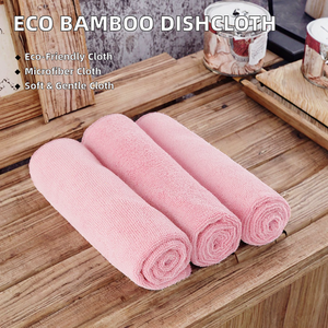 Paños de Limpieza Cuadrados de Microfibra OJY de Alta Calidad con Certificación Ecológica, 200g/m, para Uso Doméstico en la Cocina - Product Image 3