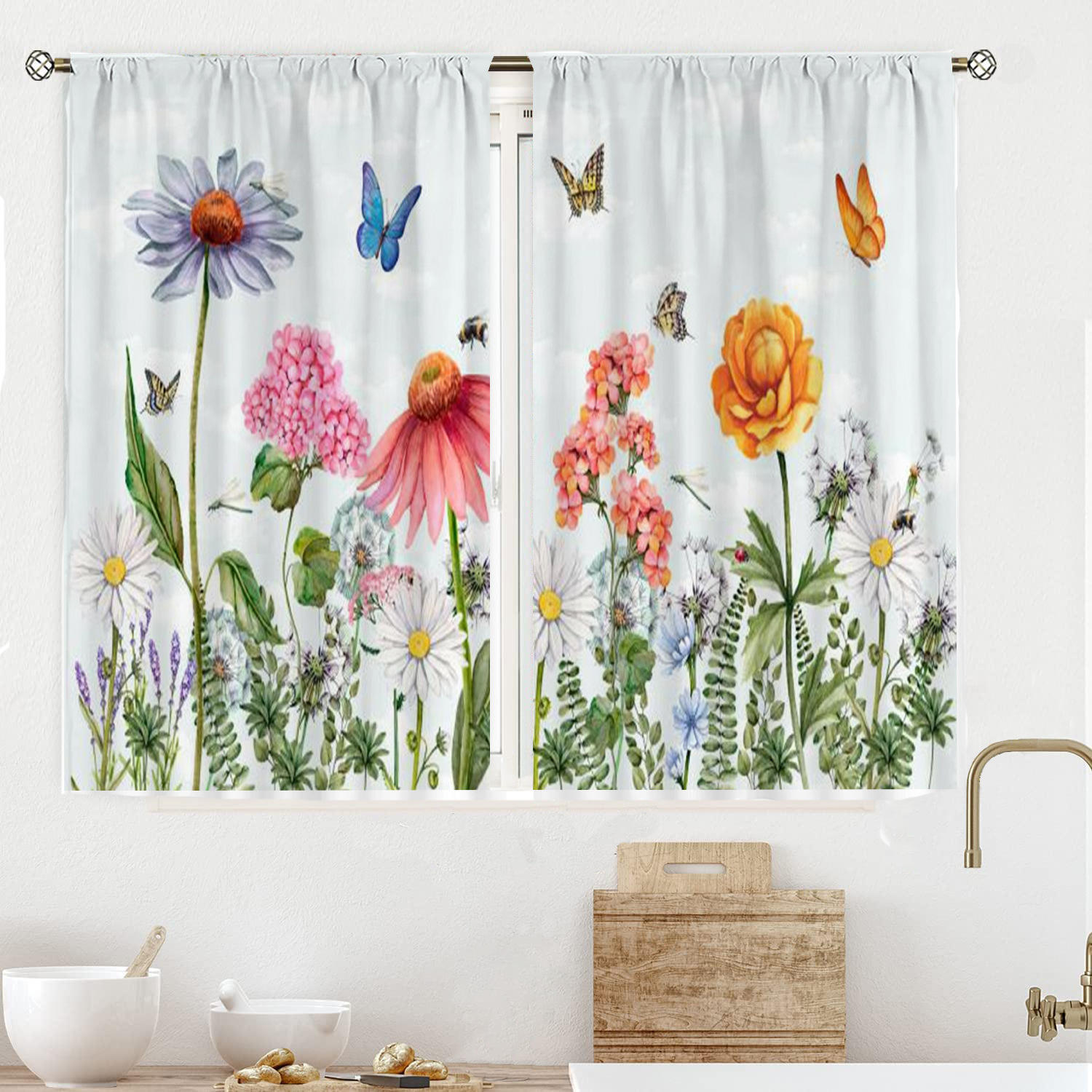 Modern Vintage Luxury Living Room Home Short Curtain Kitchen Curtains Set  Mini Cafe Curtain for Window Dressing| Alibaba.com, image size:1500x1500