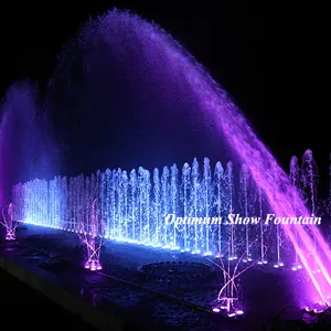 Outdoor Garden Decorative Fountain Water Feature with Lights Rotating Fountain