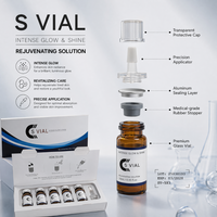 Kit de Sérums Microneedle Ampoule Réparatrice, Hydratante, Éclaircissante et Raffermissante pour le Visage – Solution Rajeunissante pour l'Approvisionnement Transfrontalier