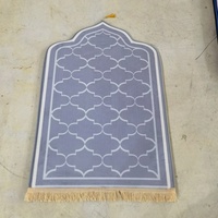 JiaHe Tapis de prière islamique de créateur depuis des siècles Motif de nouveauté Style enfant Logo personnalisé pour le bureau, l'hôtel et la mosquée Culte