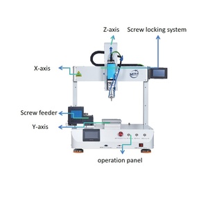 Machine de serrage automatique de vis à 3 axes : Serre-vis de bureau haute performance avec alimentation intelligente pour l'électronique - Product Image 2