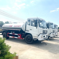 Camion-citerne à eau Dongfeng KR Diesel en acier inoxydable 15000L avec pompe pour le transport d'eau et l'arrosage, à vendre en Algérie