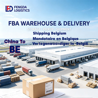 FBA Spediteur Frachtunternehmen Dropshipping-Service nach Belgien Ostende Brügge Internationaler Flughafen Pünktliche Ankunft