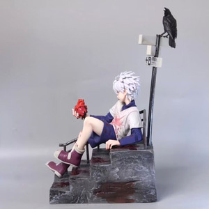 Figurine d'anime en PVC Killua Zoldyck de 34 cm, modèle de collection, ornement de bureau, jouet, cadeau pour enfants, haute qualité - Product Image 2