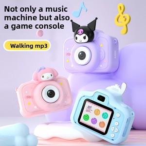 Nouvel appareil photo pour enfants Sanrio Kuromi, dessin animé, haute définition, double caméra, mini appareil photo numérique pour cadeaux - Product Image 3