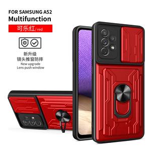 Prezzo all'ingrosso 360 scheda di protezione Slot per telefono cassa con cavalletto ad anello per Samsung <span class=keywords><strong>Galaxy</strong></span> <span class=keywords><strong>A52</strong></span> 5G <span class=keywords><strong>custodia</strong></span> antiurto per gli uomini - Product Image 4