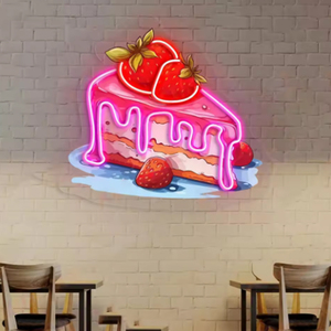 Letrero de luces LED personalizado, decoración de pared de tienda de comida led, iluminación led, letrero de neón de tienda, luces de neón de pared para su decoración - Product Image 6