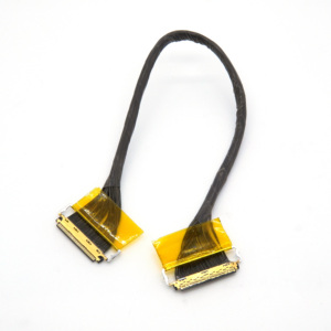 Cáp LVDS 40 chân tùy chỉnh 20455, cáp màn hình đồng trục xoắn nhỏ 0.5mm, dành cho màn hình cảm ứng LCD công nghiệp, laptop - Product Image 6