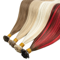 Extensions de cheveux naturels 100% double tirage, Ktips, Raw Ombre, à pointe kératine, Nano Itip, Y K Flat F I U Tip, Remy Human Hair Extensions