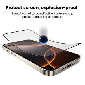 ฟิล์มกระจกนิรภัยแบบใส 9H HD ป้องกันรอยขีดข่วน สำหรับ iPhone 17 Pro Max Ultra พร้อมถาดติดตั้งง่าย ไม่เป็นฝุ่น - Product Image 2